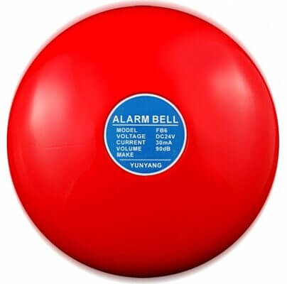 Chuông báo cháy 24 VDC 6'' 90dB YUN-YANG YFB-B6 1 Chuong Bao Chay Yunyang