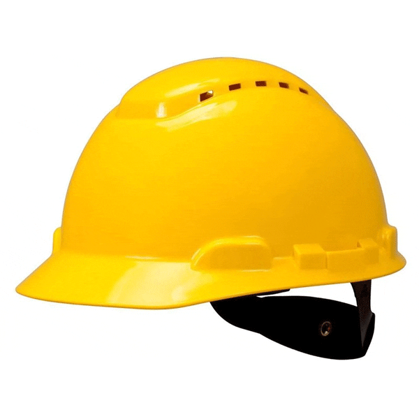 Mũ bảo hộ 3M H702V được thiết kế 4 chấu giúp cố định và bảo vệ đầu tốt hơn Mũ bảo hộ 3M H702V
