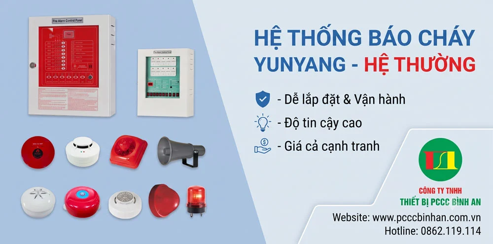 Thiết bị hệ thống báo cháy Yunyang hệ thường Thiết bị hệ thống báo cháy Yunyang hệ thường