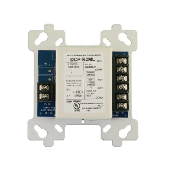Module địa chỉ Hochiki DCP-R2ML-I Có cách li điều khiển 02 ngõ ra NO NC