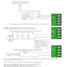 Sơ đồ Module địa chỉ Hochiki DCP-FRCME-M giám sát 01 đầu vào