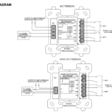 Sơ đồ đấu nối Module địa chỉ Hochiki DCP-R2ML điều khiển 02 ngõ ra NO NC